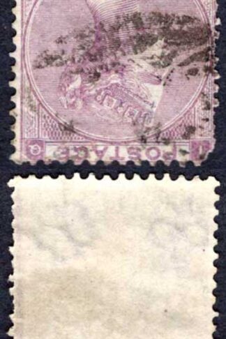 SG85Wk 6d Hairlines Wmk Inverted and Reversed (rounded corner) Unpriced in SG
