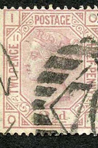 SG141 2 1/2d Rosy Mauve Wmk Orb Plate 11 Fine Used Cat 85