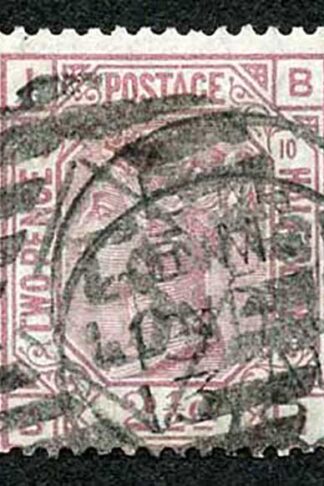 SG141 2 1/2d Rosy Mauve Wmk Orb Plate 10 Fine Used Cat 85