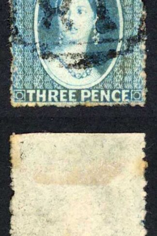 Natal SG10 3d blue no wmk Rough Perf 14 to 16 fine used Cat 65 pounds