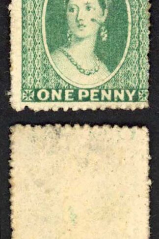 Grenada SG4 1/2d Green wmk small star rough perf 14 to 16 No gum cat 110 pounds