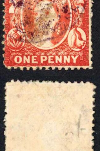 Bahamas SG33 1d Scarlet Vermilion wmk Crown CC Perf 14 used Cat 15 pounds