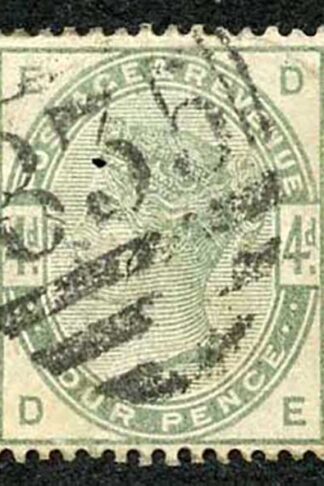 SG192 4d Lilac and Green (corner crease) Cat 210 pounds