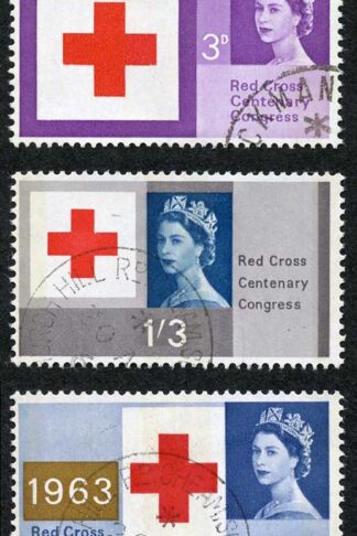 SG642p-4p 1963 Red Cross phos fine used