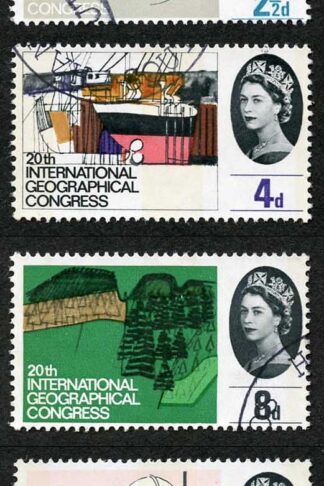SG651p-4p 1964 Geographical Phos fine used