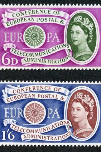 SG621-2 1960 Europa U/M
