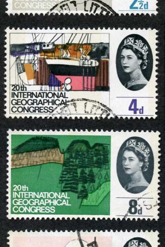 SG651p-4p 1964 Geographical Phos fine used