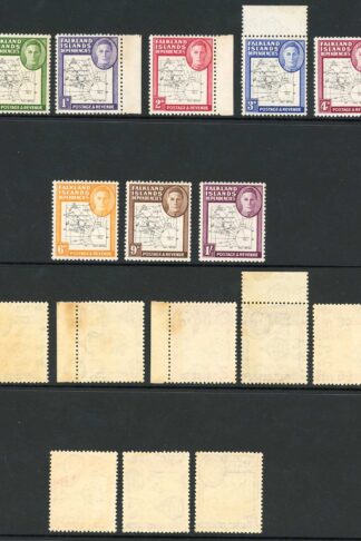 Falkland Is Dep SGG9/16 U/M (some with brown patches on reverse) Cat 100 pounds