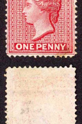 Montserrat SG1 1d Red wmk Crown CC M/M Cat 35 pounds