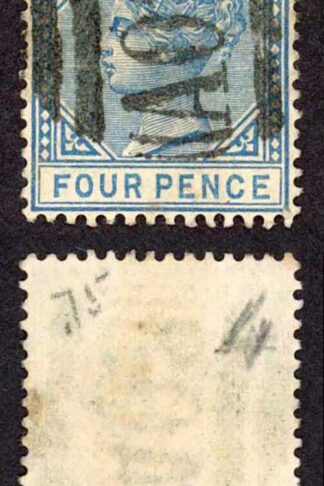 Antigua SG23 4d Blue Wmk Crown CA Perf 14 Cat 13 Pounds
