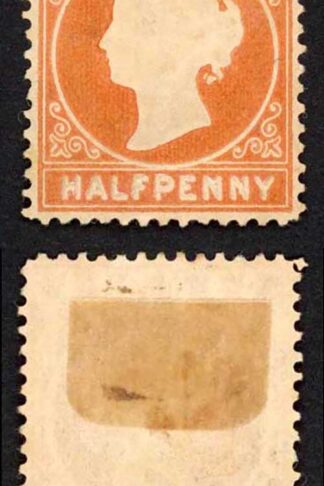 Gambia SG10B/11B 1/2d Wmk CC Upright Line Perf 2nd printing 7500 printed No Gum