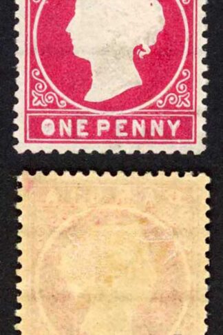Gambia SG23/b 1d Stated to be 2nd Delivery Wmk CA S/Ways M/M
