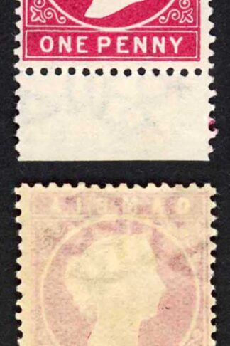 Gambia SG23/b 1d Stated to be Third Delivery Wmk CA S/Ways M/M