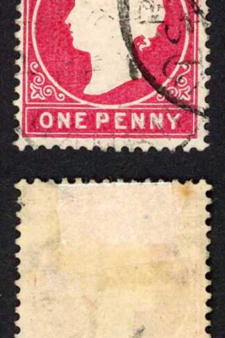Gambia SG23/b 1d Wmk CA S/Ways Very Fine used Dated 31st Dec