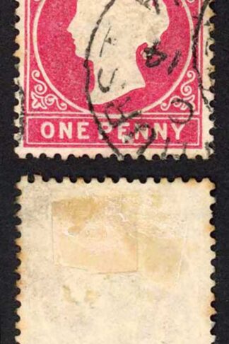 Gambia SG23/b 1d Wmk CA S/Ways Very Fine used