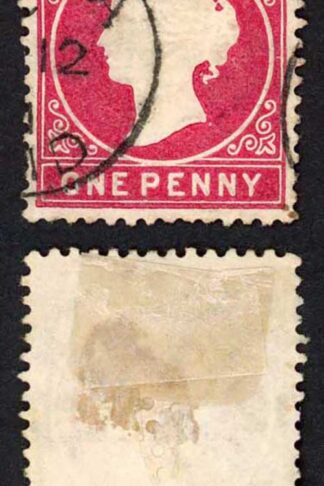 Gambia SG23/b 1d Wmk CA S/Ways Very Fine used