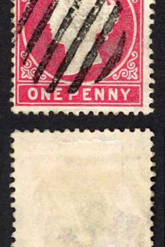 Gambia SG23/b 1d Wmk CA S/Ways Very Fine used