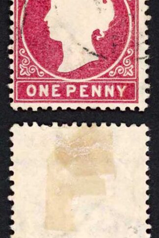 Gambia SG23/b 1d Wmk CA S/Ways Very Fine used