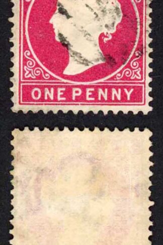Gambia SG23/b 1d Wmk CA S/Ways Fine used