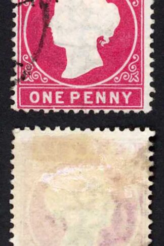 Gambia SG23/b 1d Wmk CA S/Ways Fine used