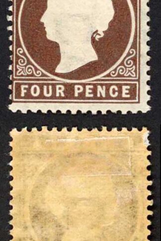Gambia SG30/1 4d Light Red-brown Wmk CA S/Ways