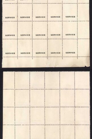 Bhopal 1932 Service Overprint Proof Block (5)