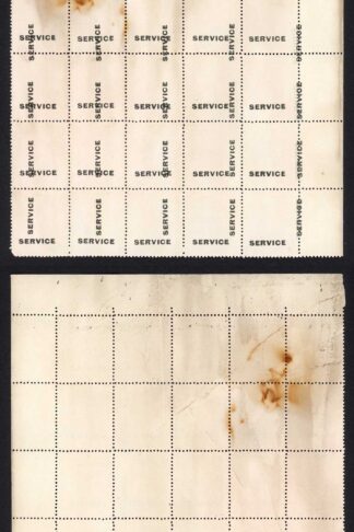 Bhopal 1932 Service Overprint Proof Block (6)