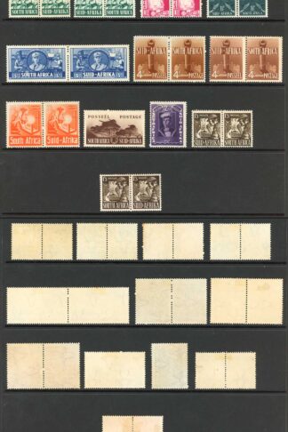 South Africa SG88/96 1941 Set M/M inc 4d red-brown Cat 115++ pounds