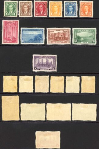 Canada SG357/67 Set of 15 M/M cat 180 pounds
