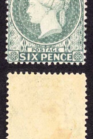 St Helena SG44 6d Grey Wmk CA Fine M/M (hinge remainder) Cat 48 pounds