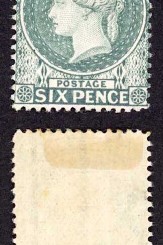 St Helena SG44 6d Grey Wmk CA Fine M/M (gum bend) Cat 48 pounds
