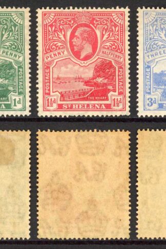 St Helena SG89/91 Set of 3 M/M (a bit tired) Cat 35 pounds