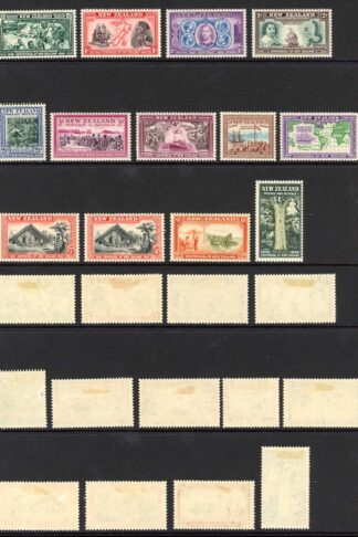 New Zealand SG613/25 1940 Set of 13 M/M cat 70 pounds