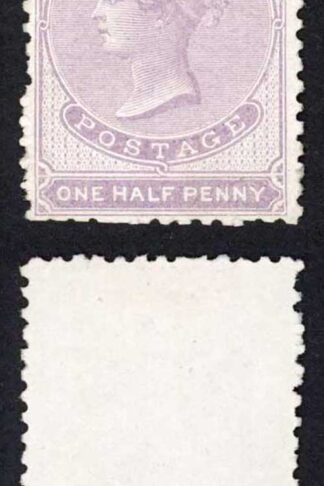 Ceylon SG18 1/2d Dull Mauve Perf 12.5 Fresh Mint Cat 350 Pounds