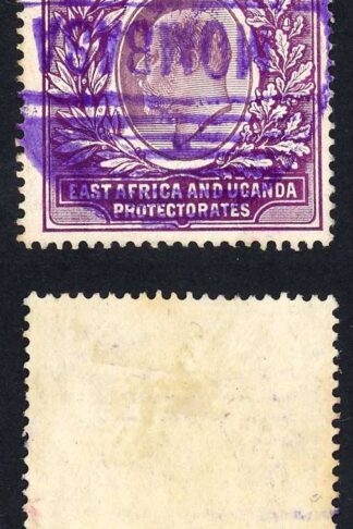 KUT SG27 KEVII 2R Dull and Bright Purple wmk Mult CA Chalky Paper