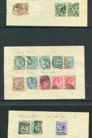 India Exploded Club Book of Postmarks (92 stamps)