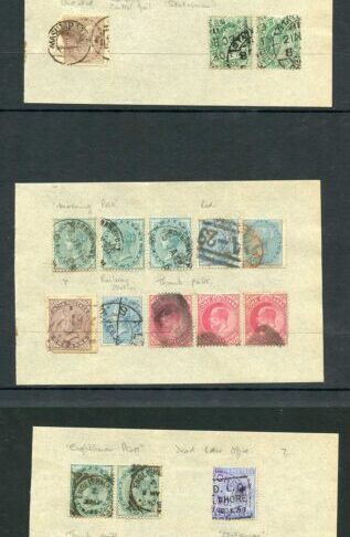 India Exploded Club Book of Postmarks (92 stamps)