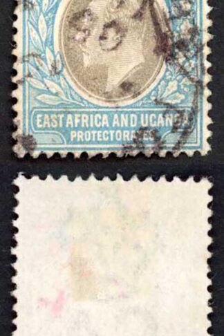 KUT SG8 8a Grey and pale blue wmk Crown CA Cat 50 pounds