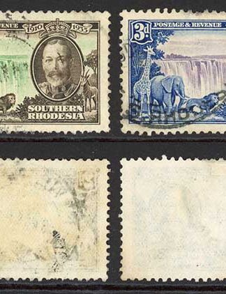 Southern Rhodesia SG31/34 1935 Silver Jubilee Set of 4 Used cat 42
