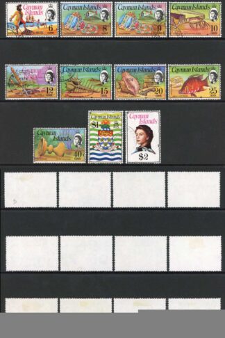 Cayman Is SG346/59 1974 Set of 14 Cat 42 pounds