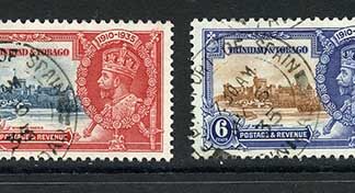 Trinidad and Tobago SG239/42 Silver Jubilee Cat 29 pounds