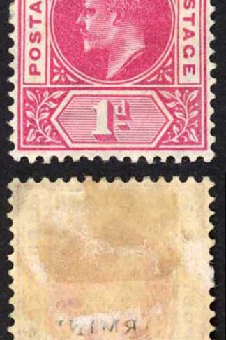 Cayman Is SG9 KEVII 1d wmk Mult Crown CA M/M (hinge remainder) Cat 25 Pounds