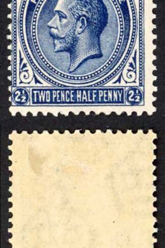 Falkland Is 2 1/2d Dark Blue wmk Script M/M