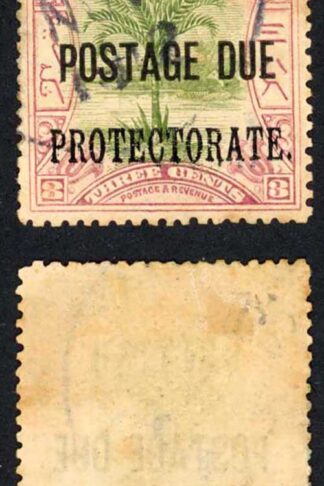 North Borneo SGD39a 3c Perf 14.5-15 Post Due used Cat 48 Pounds