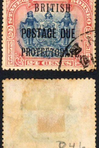 North Borneo SGD49a 24c Perf 14.5-15 (some toning) Cat 85 Pounds