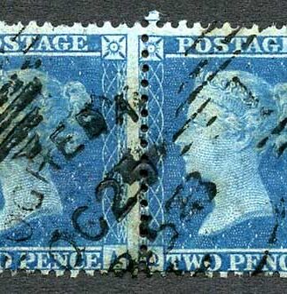 SG35 2d Star (QA/QB) Plate 6 Fine Used Pair Cat 140++ pounds