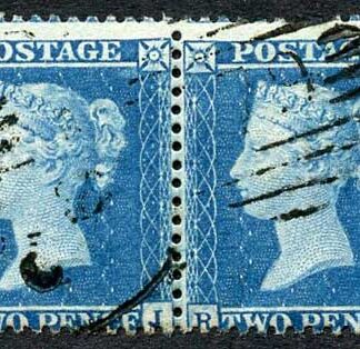 SG35 2d Star (RJ/RK) Plate 6 Very Fine PAIR Cat 140++ pounds
