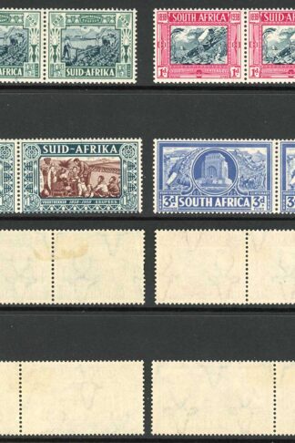 South Africa SG76/9 1938 Voortrekker Set M/M Cat 80 pounds