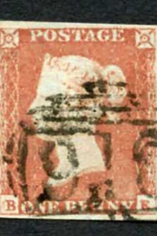 1841 Penny Red (BE) Fine Four Margins