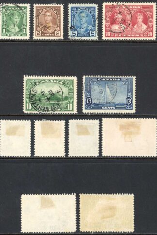 Canada SG335/40 1935 Silver Jubilee Set Used